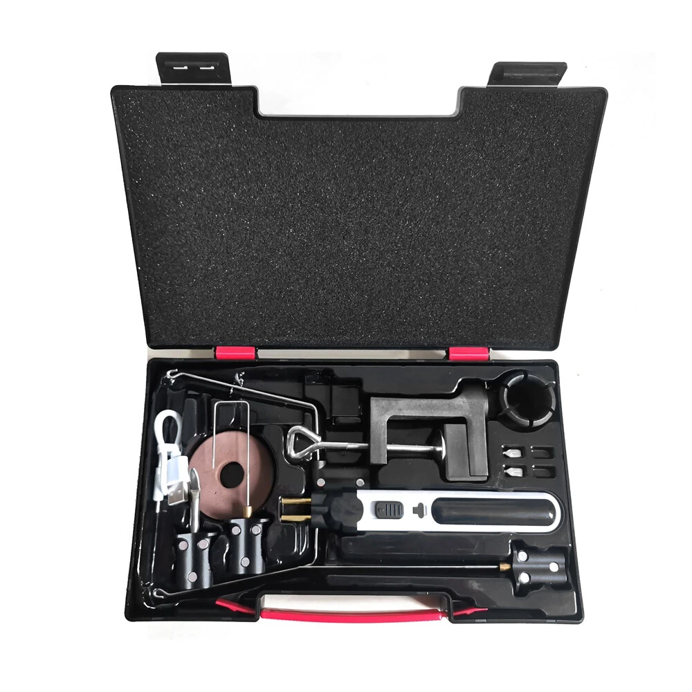 Cordless Wire Foam Cutter Pen 2000mAh 4V 5s Heat Up 550°C Max USB Type-C Rechargeable LED Light Styrofoam Cutting Tool Kit With Bow/Needle/U Blades Heating Wire — view 2