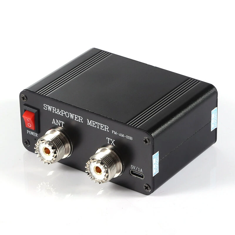 CQV-SWR120 120W SWR Power Standing Wave Meter High Standing Wave Alarm Function 240 * 240 Full Color HD Display FM-AM-SSB — view 4