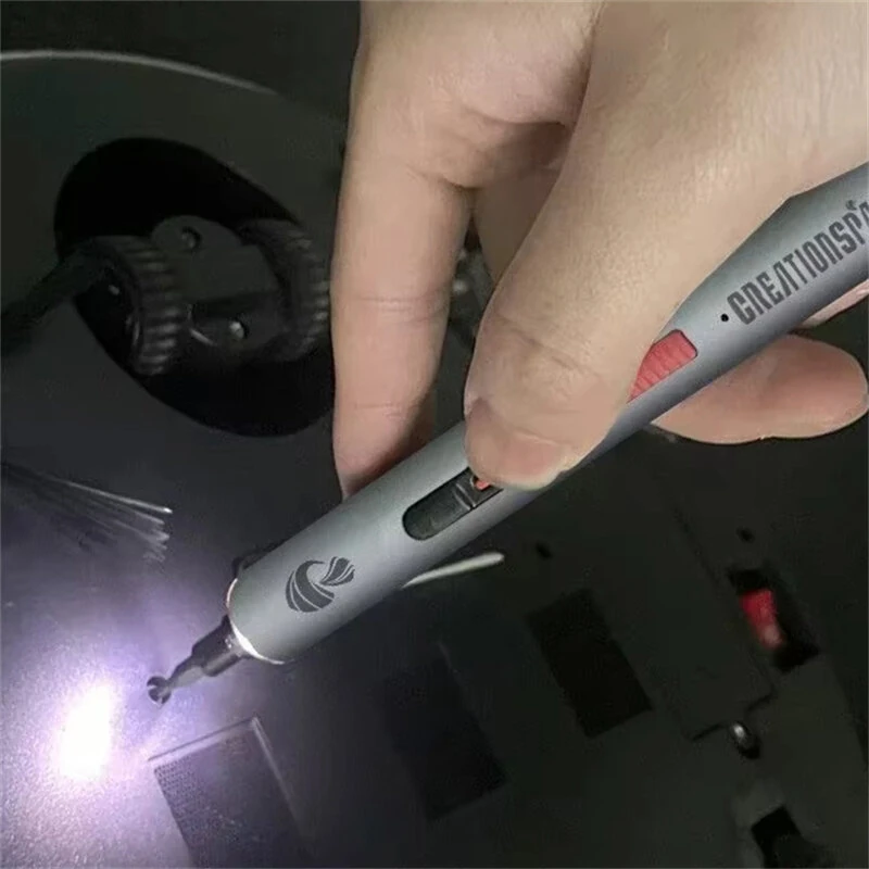 CreationSpace CS0706A Precision Electric Screwdriver Kit 250RPM Magnetic Motor Adjustable Torque 400mAh Battery Type-C Charging LED Light S2 Steel Bits — view 5