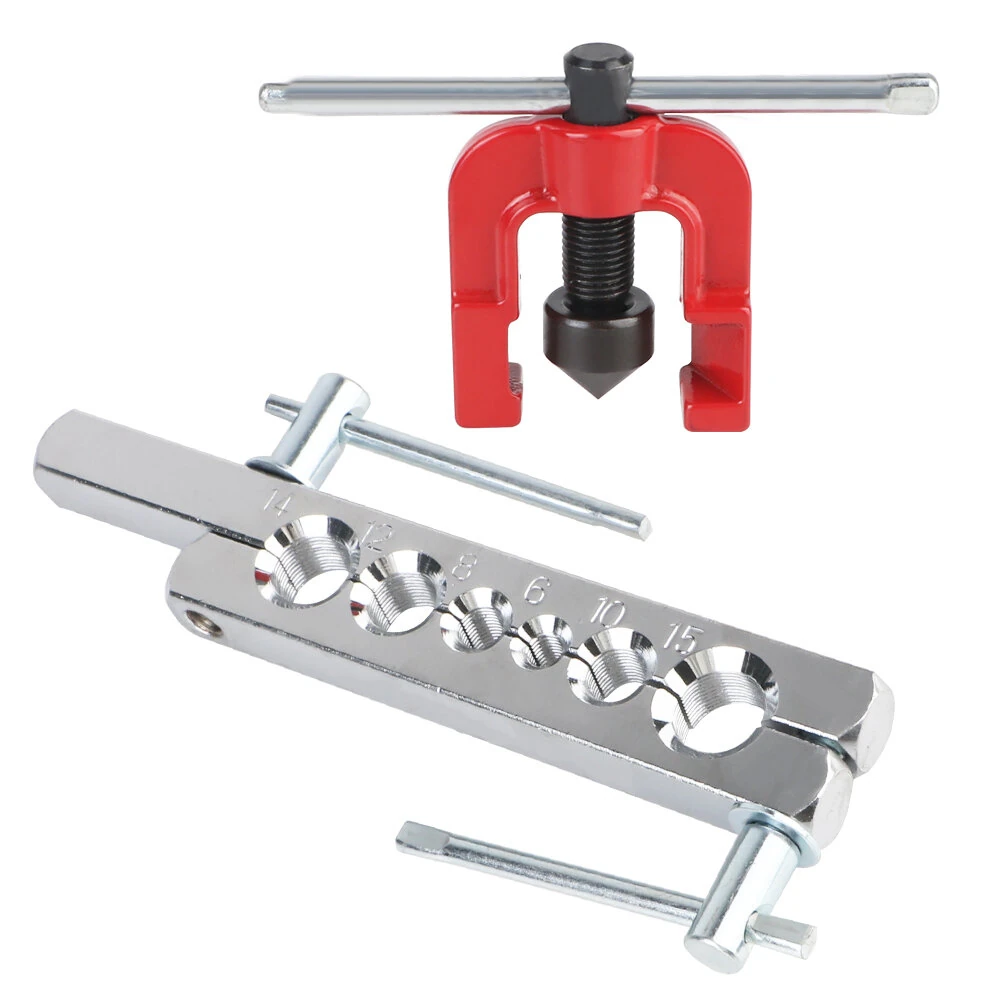 CT-2020 CT-2010 Copper Pipe Flaring Tool Metal Tube Expander Reamer Multi Size Metric Inch Air Conditioner Installation Auto Repair — view 7