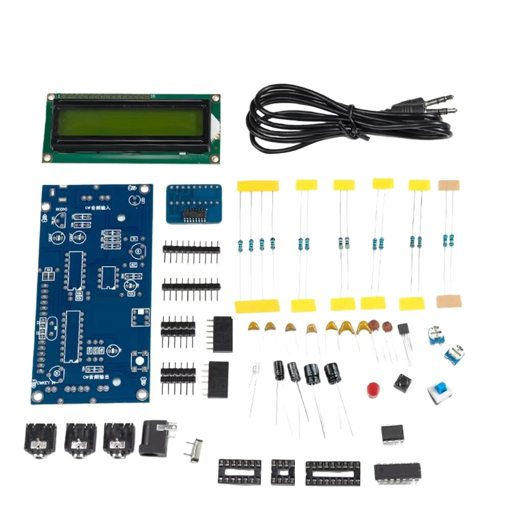CW Morse Code Decoder Component Transmitter Circuit Board Soldering Practice DIY Kit — image 1