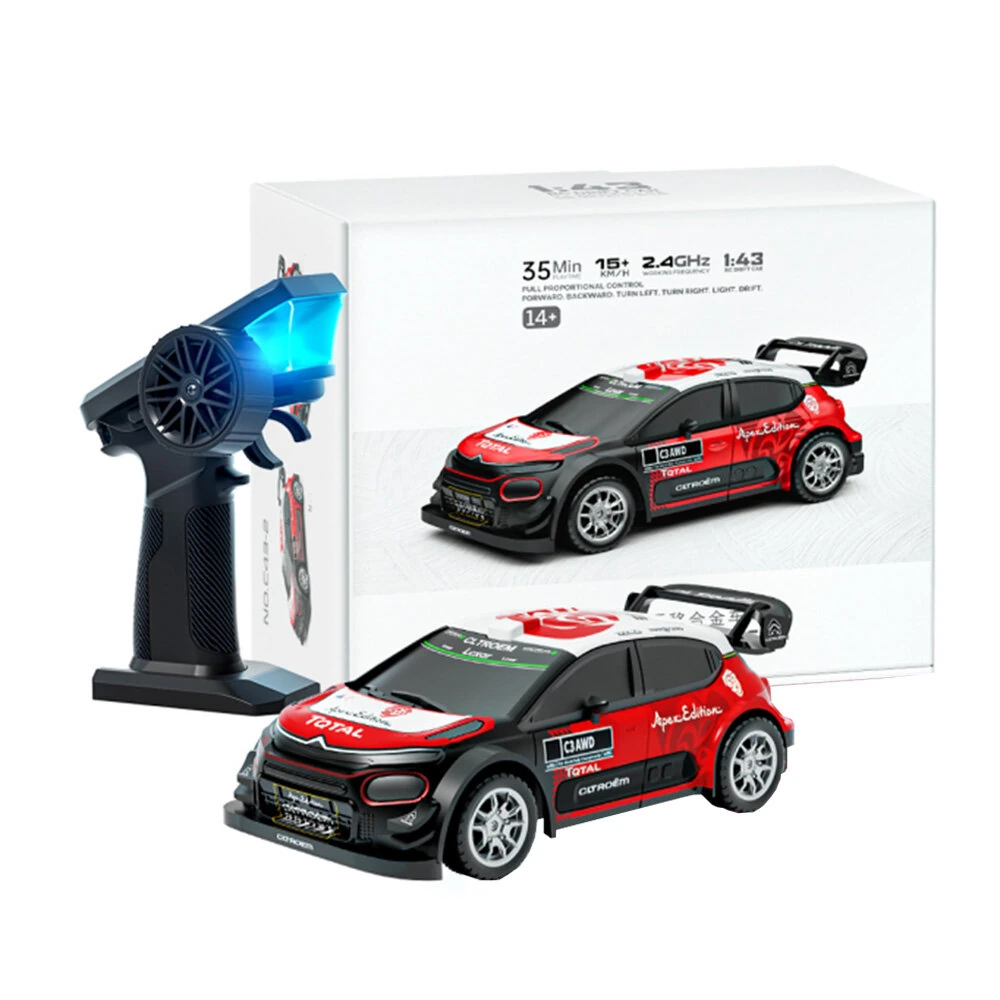 CY-43-2A/2B 1/43 2.4G 4WD Drift RC Car Alloy Car Shell RTR Proportional Throttle Control Vehicles Models Toys — view 2