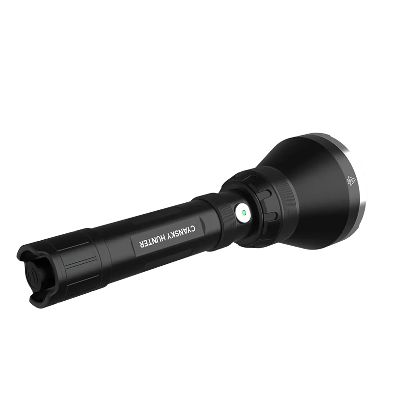 CYANSKY 1800lm 818m Multi-Color Long-Range Searching Flashlight With Powerful 5000mAh 21700 Battery for Night Observation Tactical Tasks Camping Lighting — view 3