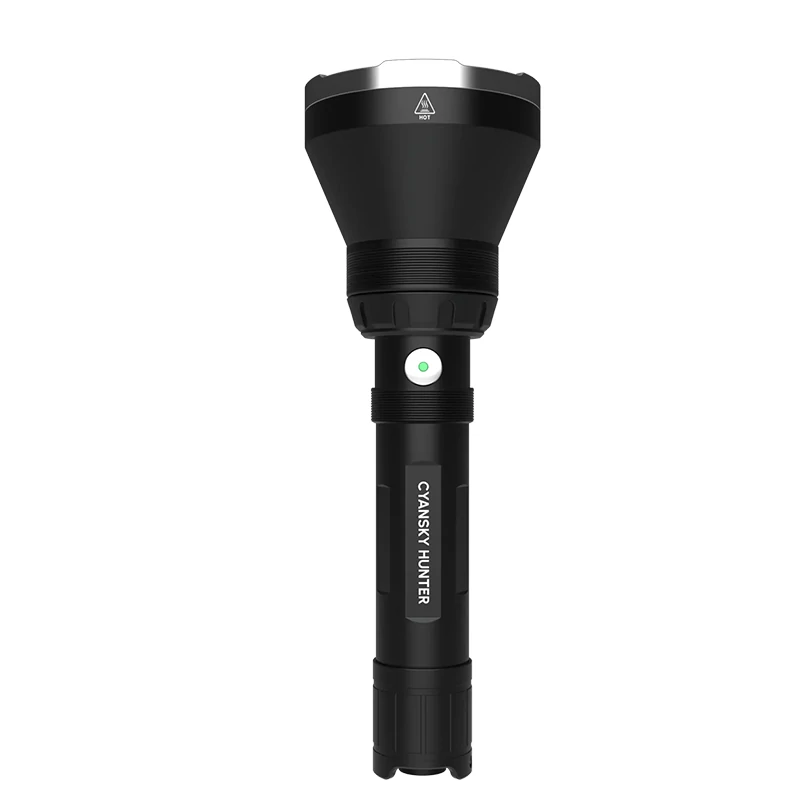CYANSKY 1800lm 818m Multi-Color Long-Range Searching Flashlight With Powerful 5000mAh 21700 Battery for Night Observation Tactical Tasks Camping Lighting — view 4