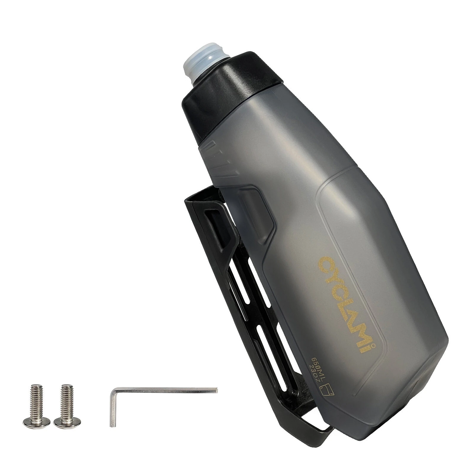 CYCLAMI Bicycle 650ml Aerodynamic Water Bottle Bracket Set Bike Water Bottle MTB Road Frame Down Tube Riding Water Kettle — view 10