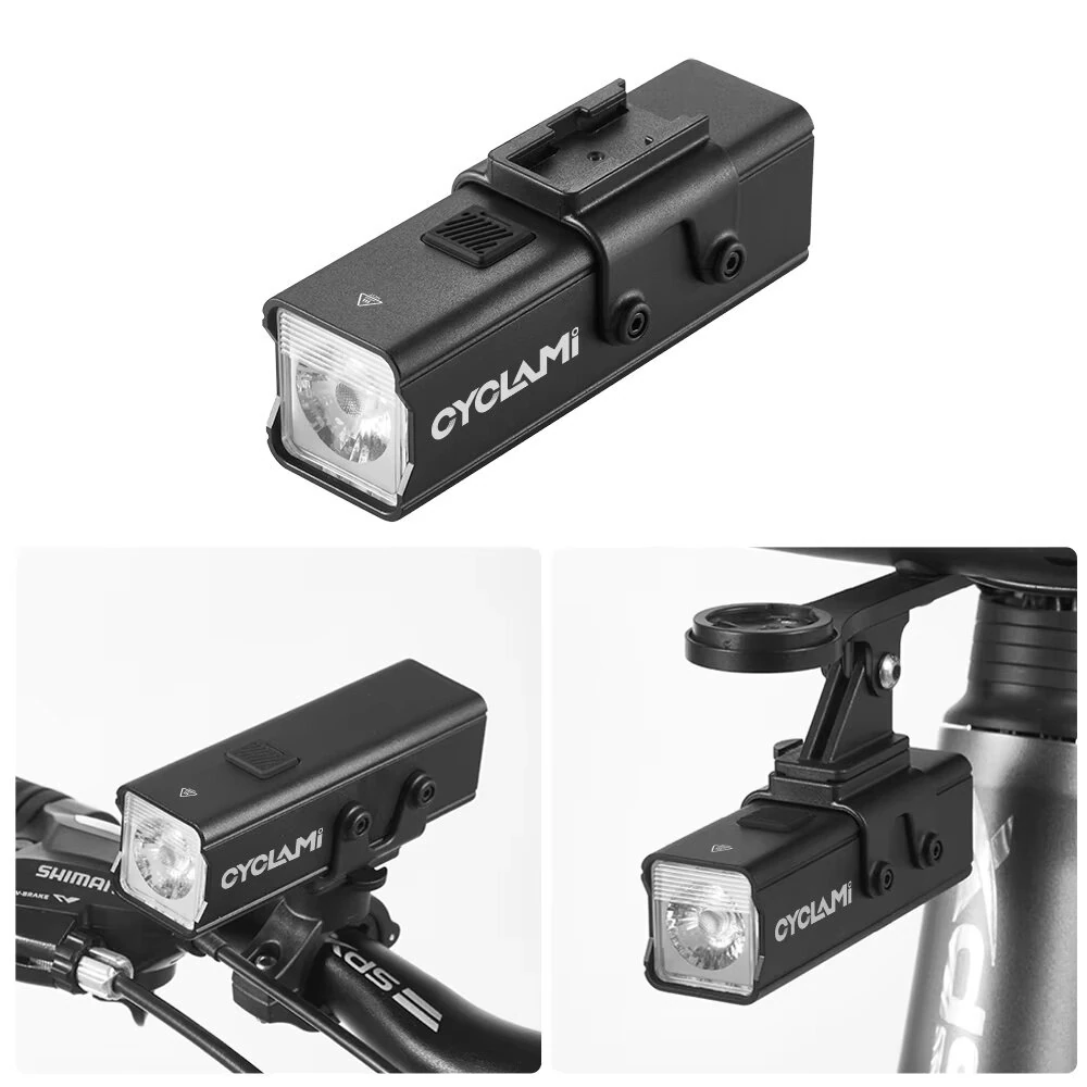CYCLAMI BR 1000LM Highlight Bike Headlight 4500mAH 5 Gears Modes Lamp Type-C Charging Bicycle Front Light for Outdoor Night Cycling Safety — view 6