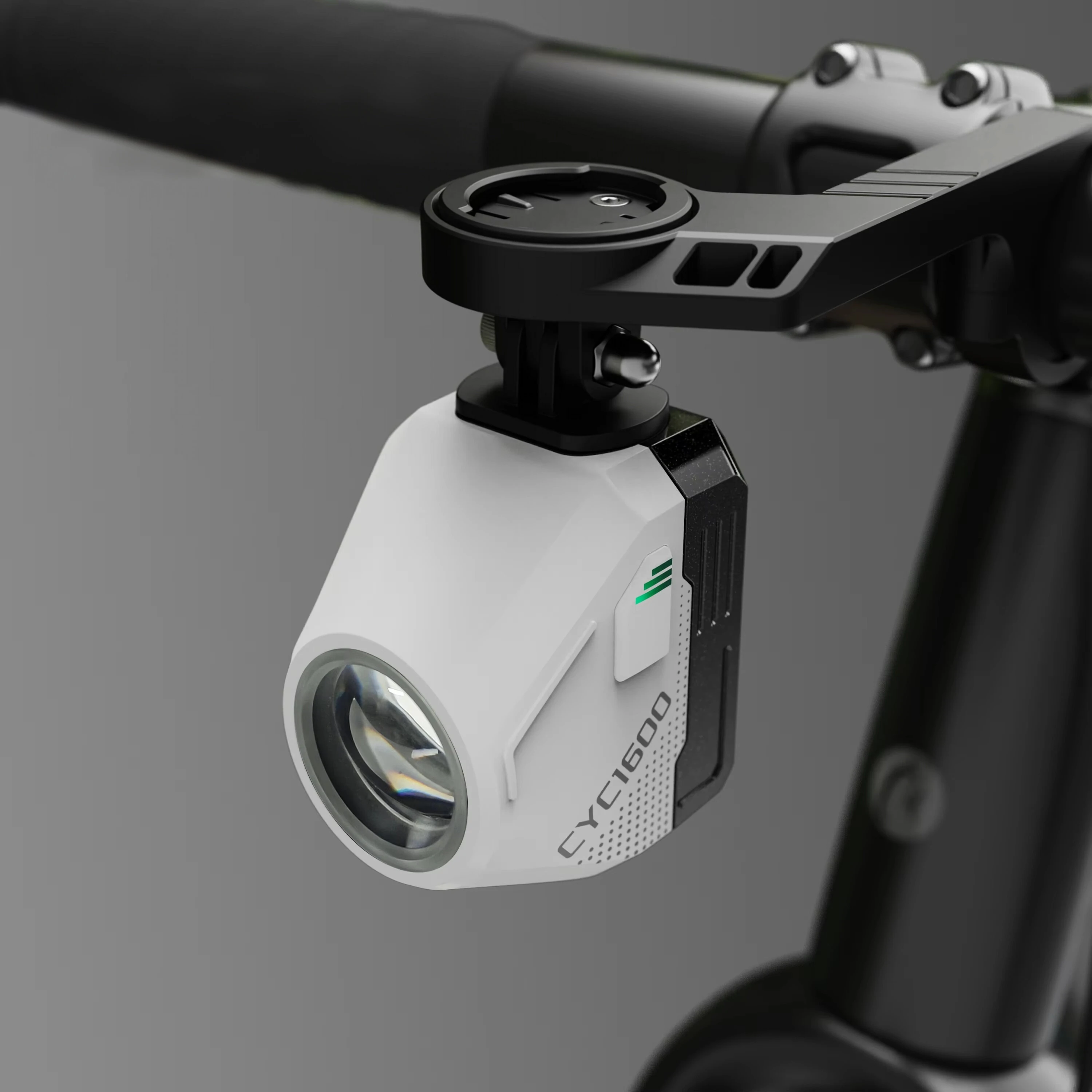 CYCLAMI CYC1600 Wireless Remote Bicycle Headlight 1600 LM Crane-mounted Cycling Front Light Waterproof Type-C Charging Bike Lamp for MTB Outdoor Riding Safety — view 3