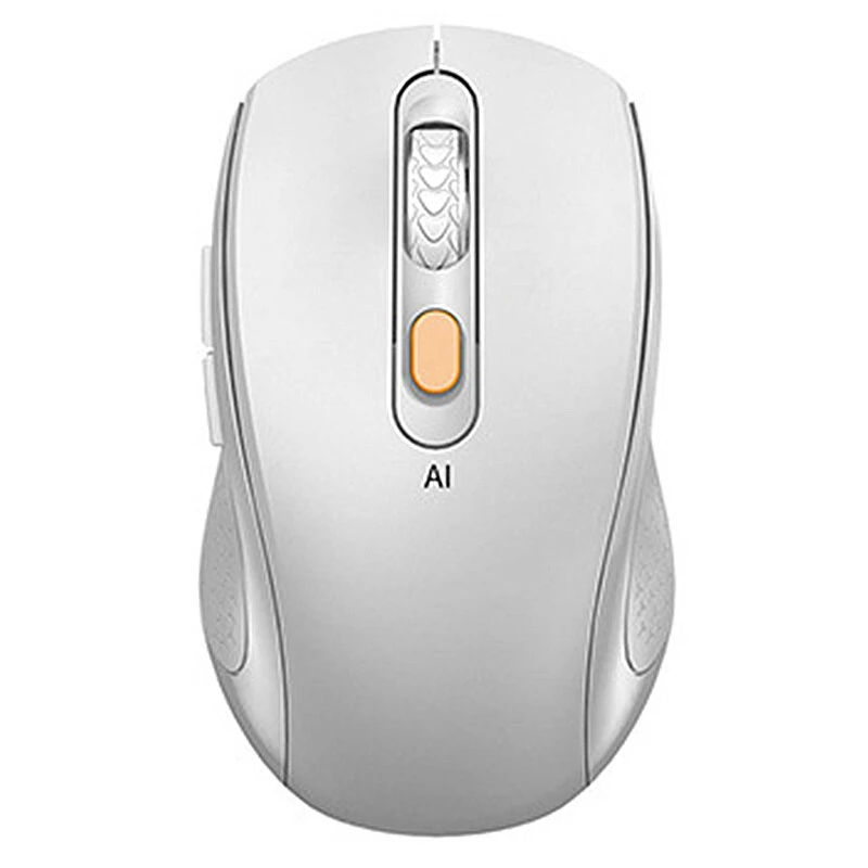 D3 Dual-mode AI Voice Mouse Wireless bluetooth Voice Typing 6 Level DPI Adjustable PPT Generation AI Writing Supports 20+ Dialects Recognition Office Mice — view 2