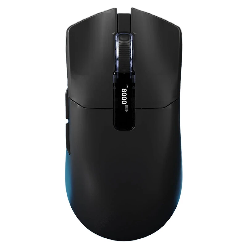 DARK ALIEN X8ProMax Tri-mode Gaming Mouse with Smart EP Screen 800-8000DPI 1KHz Return Rate 71g Lightweight Master Gamer Chip Mice for Office Laptop Computer — DARK ALIEN