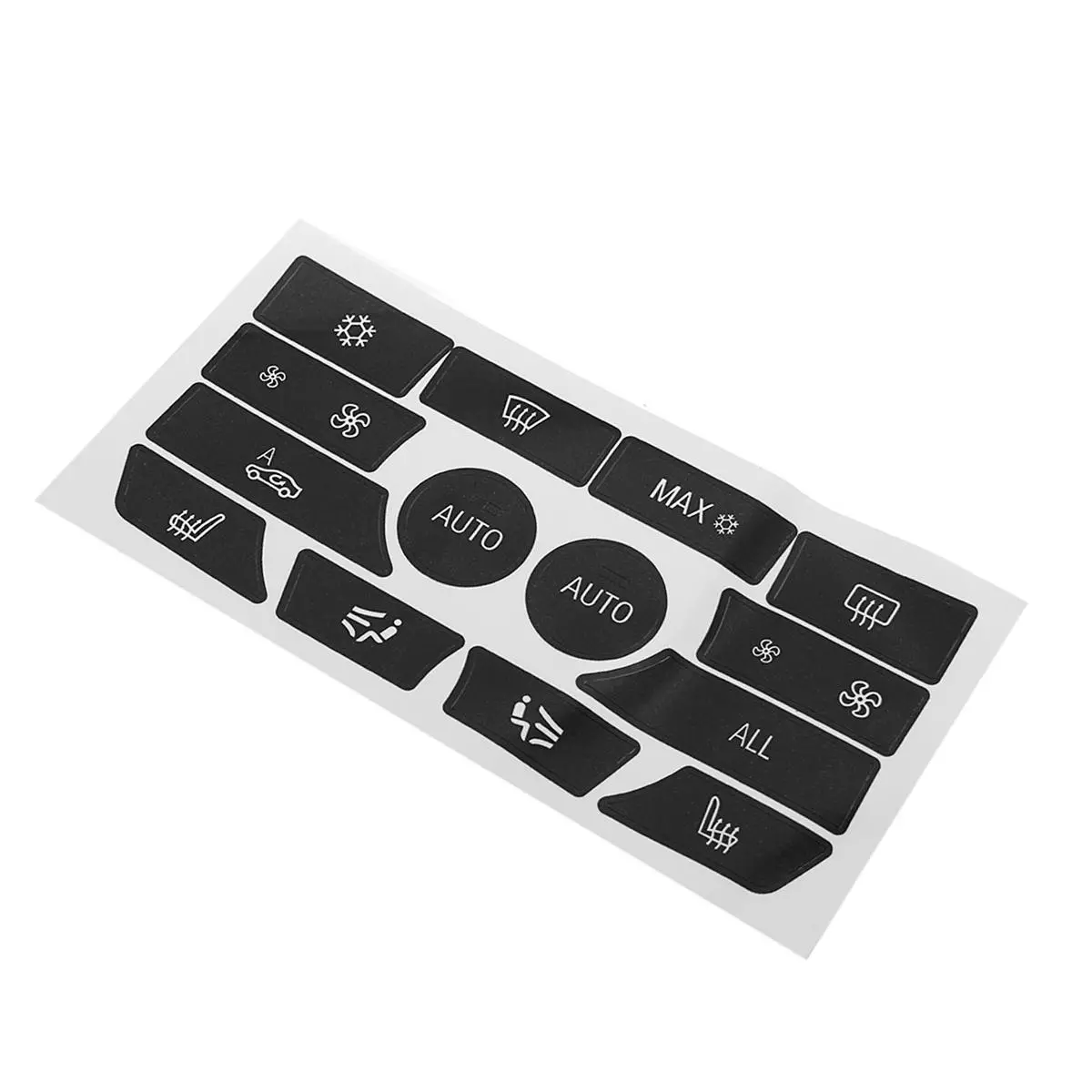 Dash Climate Control Car Stereo Panel Button Repair Decal Kit For BMW 5 Series 09-15 — view 3