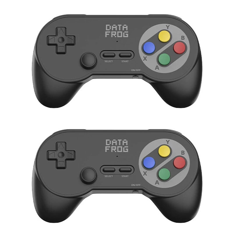 Data Frog PC07 2.4G Wireless Dual Gaming Controller 32H Battery Classic D-Pad Arcade Game Controller for PC Android TV Box Retro Gamepad Plug and Play — view 2