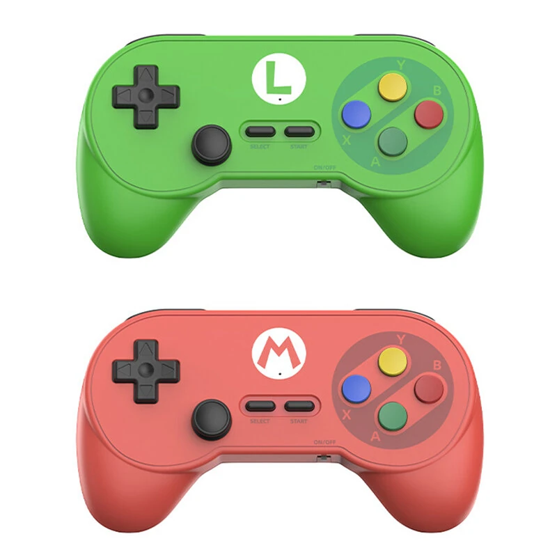 Data Frog PC07 2.4G Wireless Dual Gaming Controller 32H Battery Classic D-Pad Arcade Game Controller for PC Android TV Box Retro Gamepad Plug and Play — view 3
