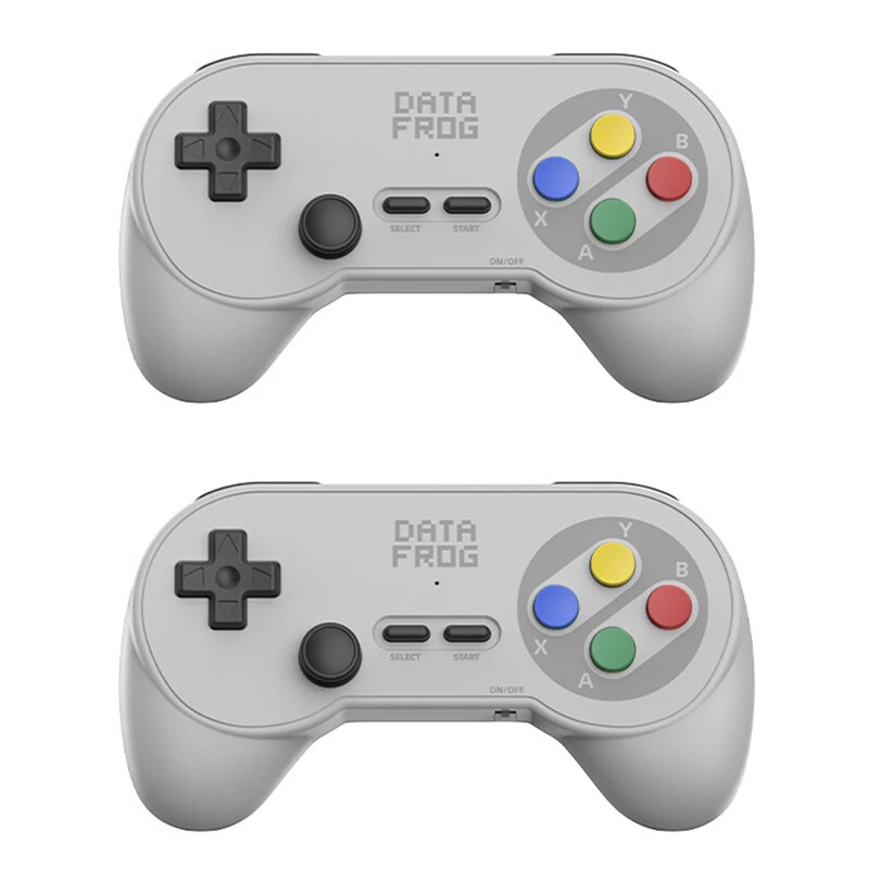Data Frog PC07 2.4G Wireless Dual Gaming Controller 32H Battery Classic D-Pad Arcade Game Controller for PC Android TV Box Retro Gamepad Plug and Play — view 8