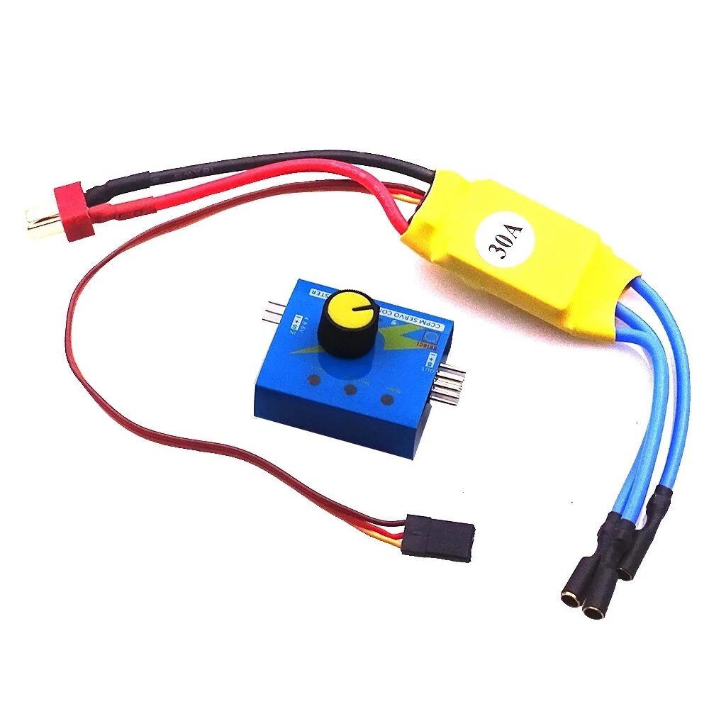 DC 12V 30A High-Power Brushless Motor Speed Controller 3-phase Regulator PWM Brushless Motor Speed Controller Driver — Pricio