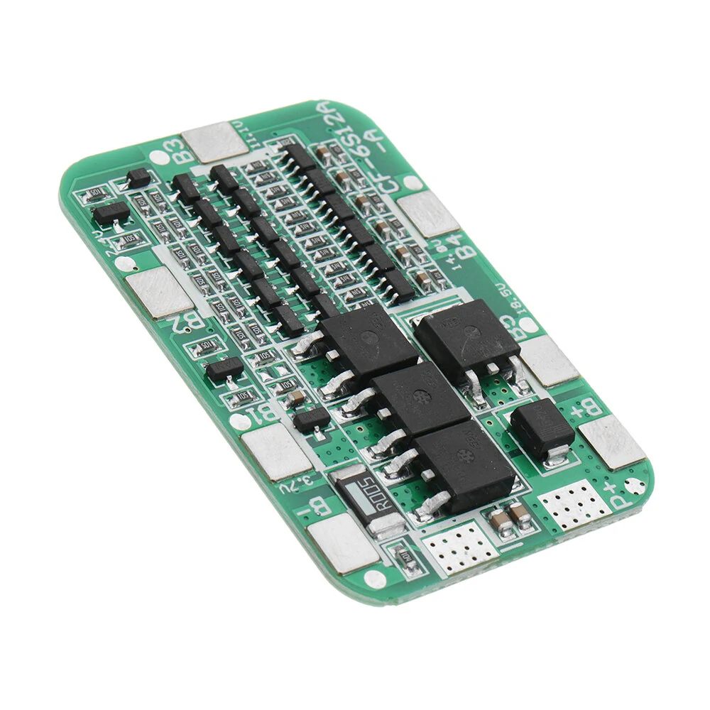 DC 24V 15A 6S PCB BMS Protection Board For Solar 18650 Li-ion Lithium Battery Mo — view 6