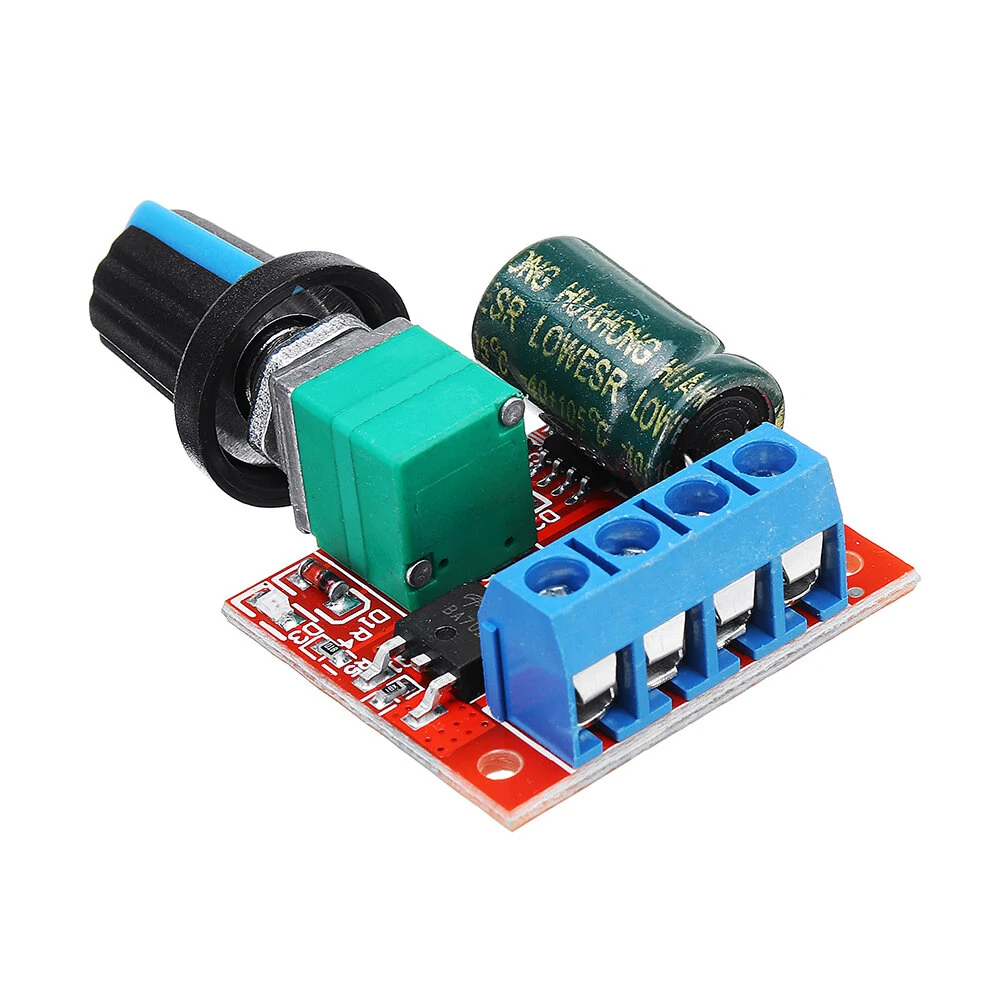 DC 5V To DC 35V 5A 90W Mini DC Motor PWM Speed Controller Module Speed Regulator Adjustable Light Modulator Electronic Switch Module Board — view 6