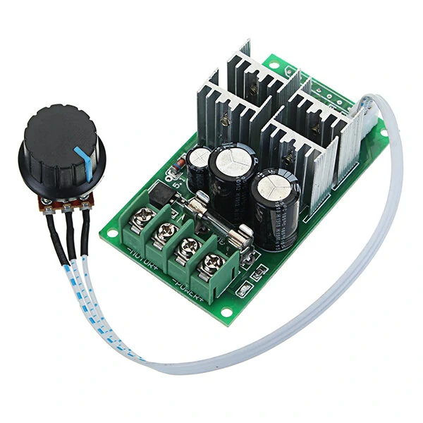 DC 6-60V 30A PWM DC Motor Speed Regulator High Power Speed Controller 6V 12V 24V — Pricio