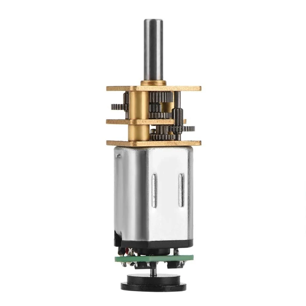 DC 6V N20 Gear Motor Encoder Speed Reduction Gearbox 30/50/70/200/500RPM Reducer Replacement Motor — image 1