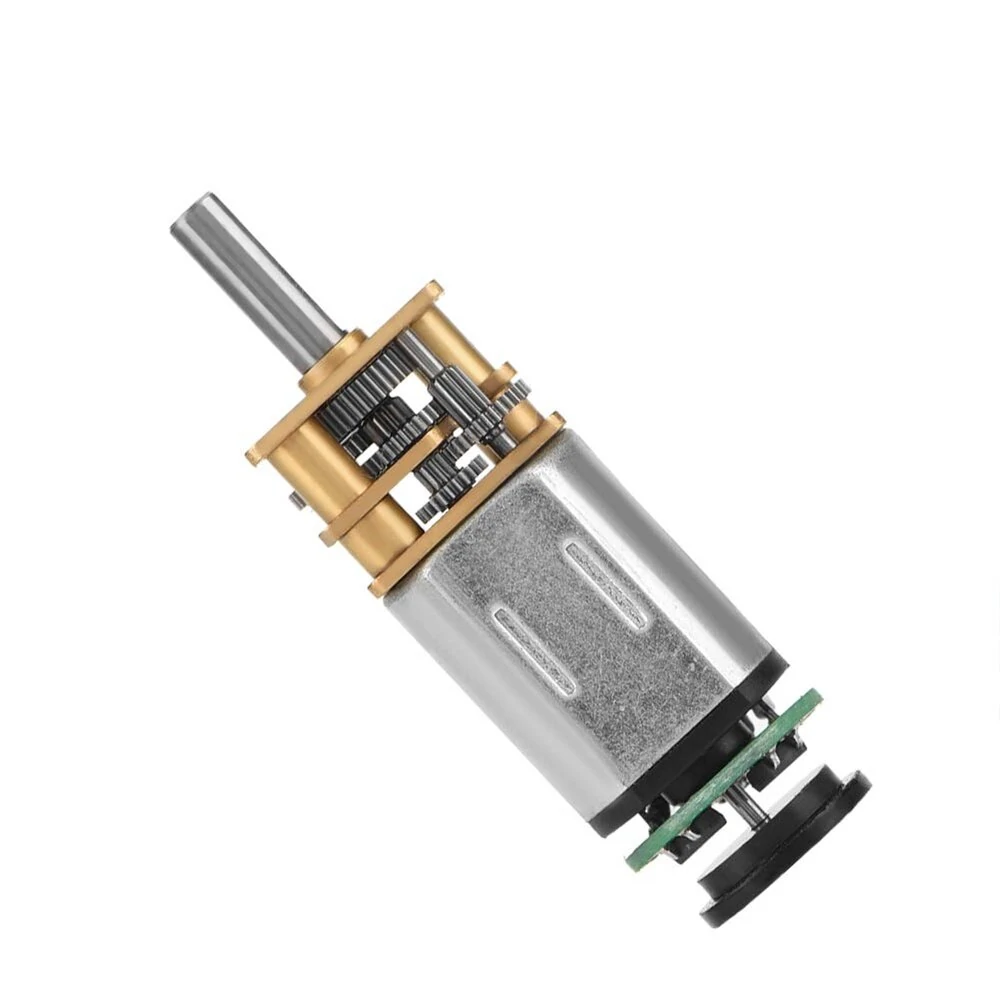 DC 6V N20 Gear Motor Encoder Speed Reduction Gearbox 30/50/70/200/500RPM Reducer Replacement Motor — view 4