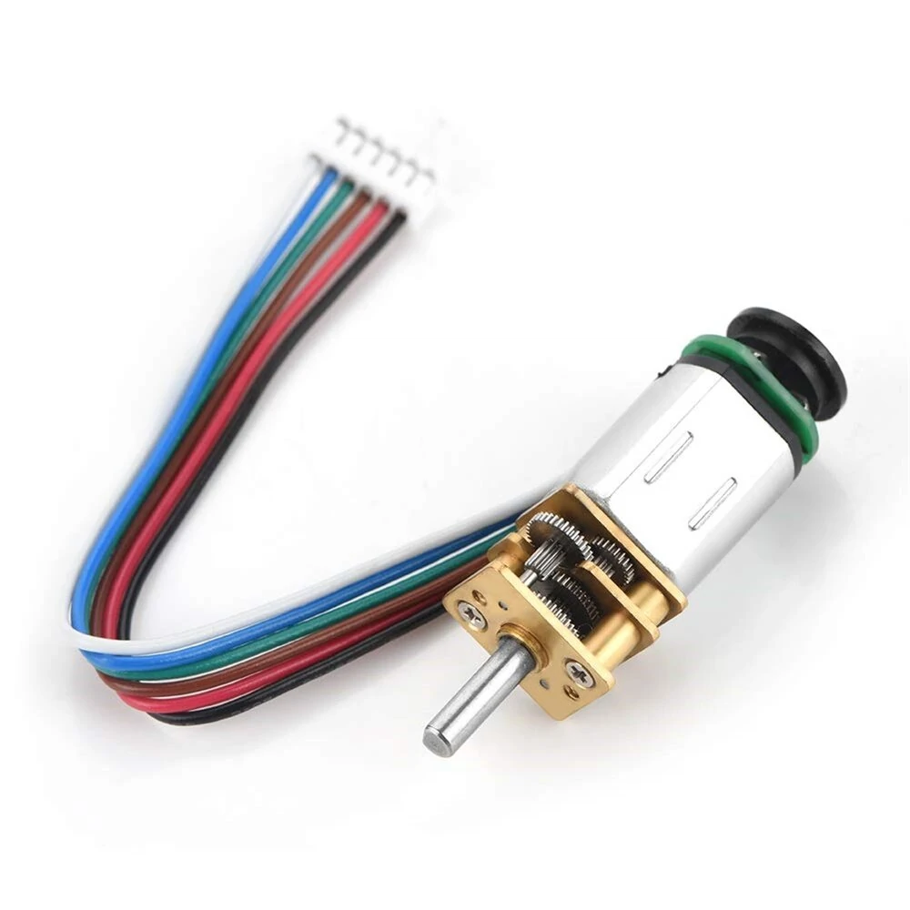 DC 6V N20 Gear Motor Encoder Speed Reduction Gearbox 30/50/70/200/500RPM Reducer Replacement Motor — view 5