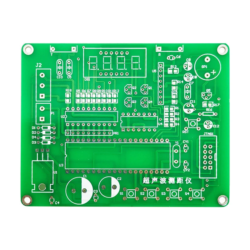 DC 9-12V DIY Ultrasonic Measuring Kit Multi-function Soldering Practice Training Assembly Electronic Distance Meter Components Kit — view 3