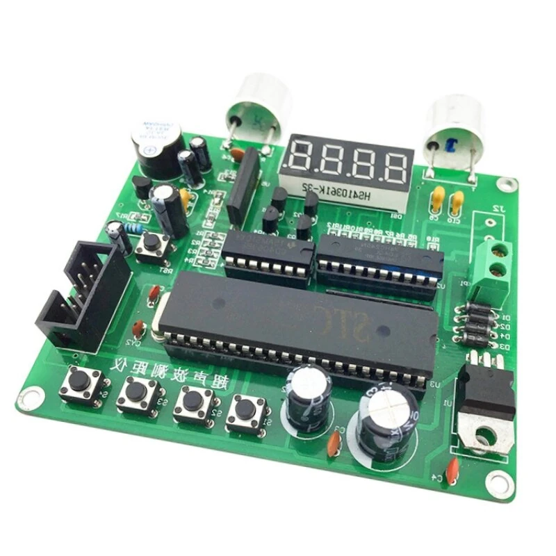 DC 9-12V DIY Ultrasonic Measuring Kit Multi-function Soldering Practice Training Assembly Electronic Distance Meter Components Kit — view 6