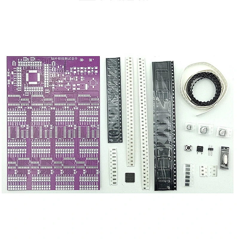 DC 9V SMT Soldering Test Kit Electronic Practice Set — view 2