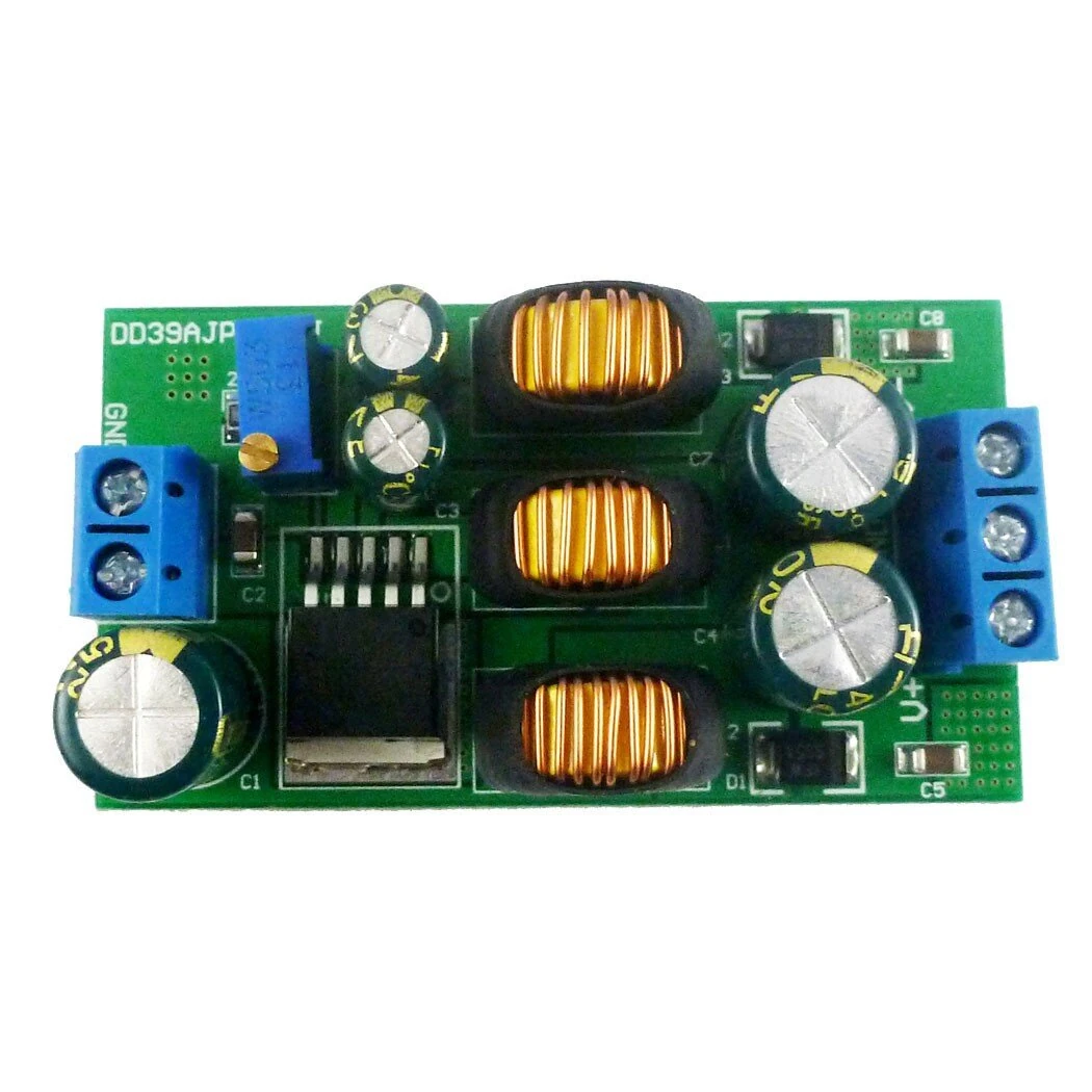 DC-DC Boost Buck Converter Module Dual Polarity Output Adjustable DC3.6-30V to 5V/6V/9V/10V/12V/15V/24 Overload Protection for Audio Amplifier Car Stereo Power Supply — Pricio