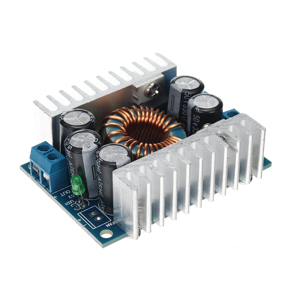 DC-DC High Power Low Ripple 12A  Adjustable Buck Module 95% High Efficiency Vehicle Power Module — view 10