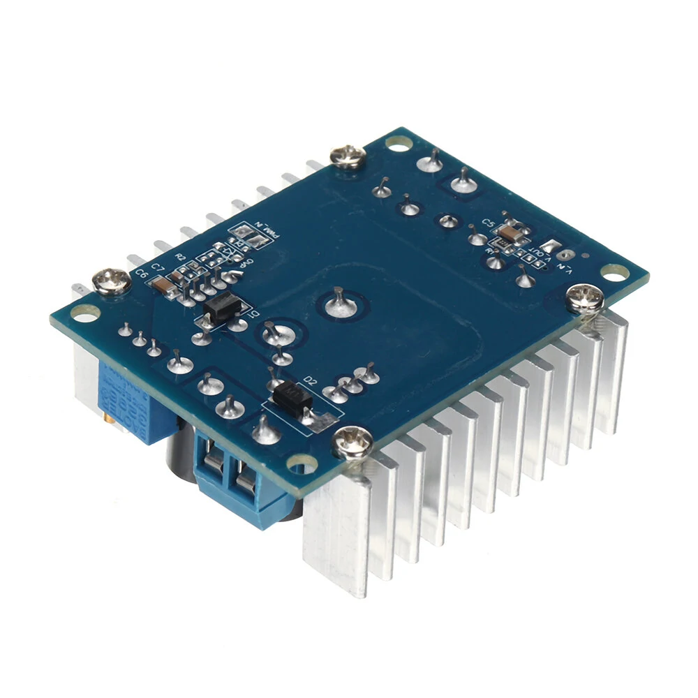 DC-DC High Power Low Ripple 12A  Adjustable Buck Module 95% High Efficiency Vehicle Power Module — view 3