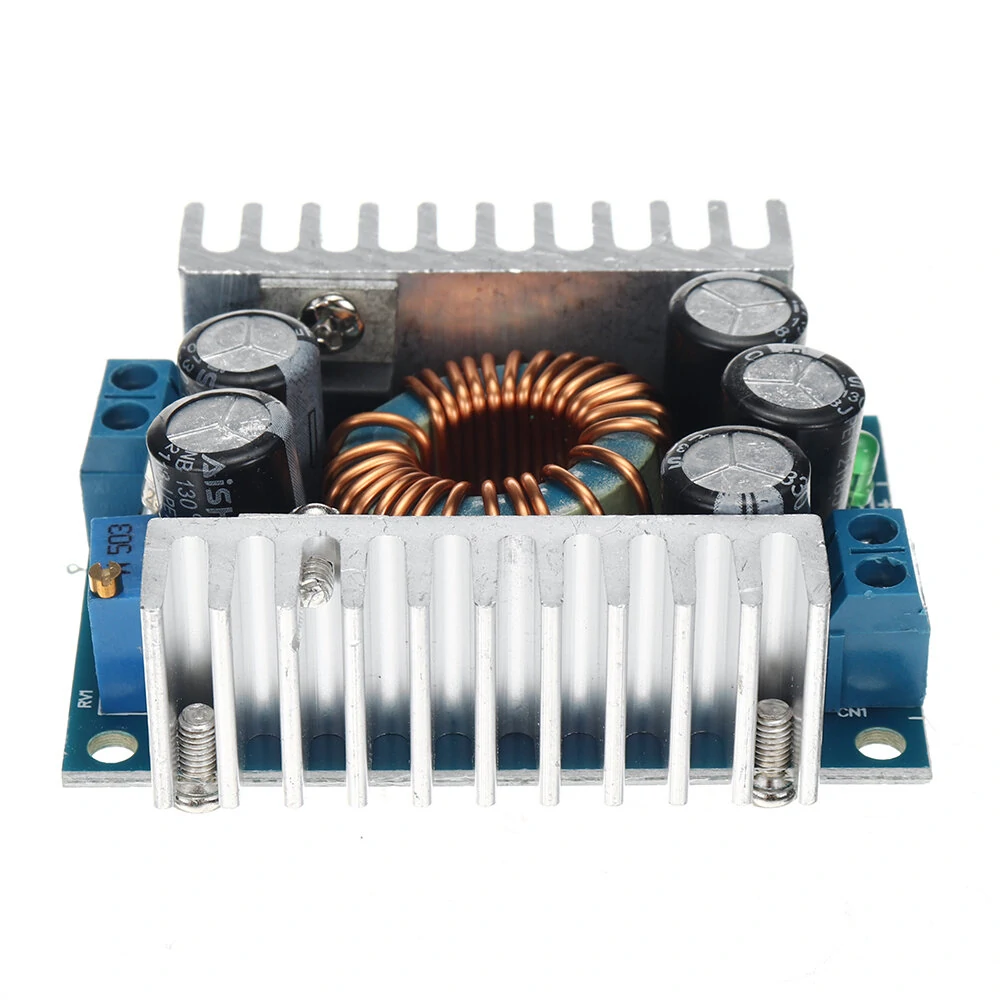 DC-DC High Power Low Ripple 12A  Adjustable Buck Module 95% High Efficiency Vehicle Power Module — view 4