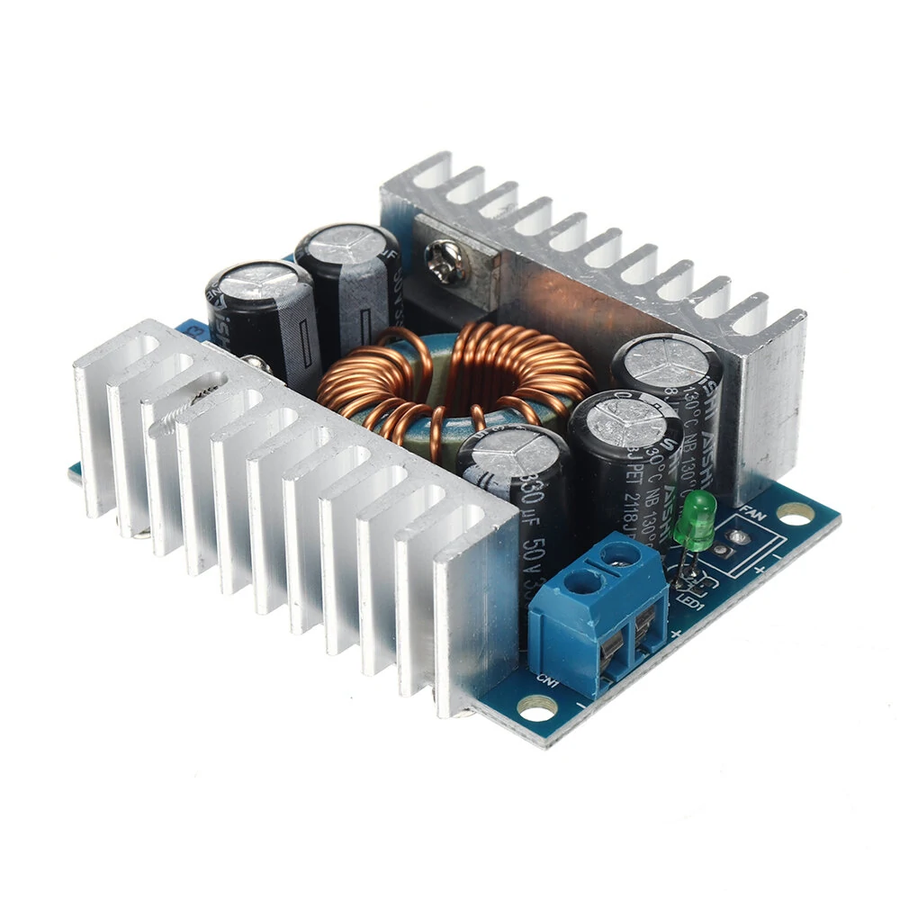 DC-DC High Power Low Ripple 12A  Adjustable Buck Module 95% High Efficiency Vehicle Power Module — view 5