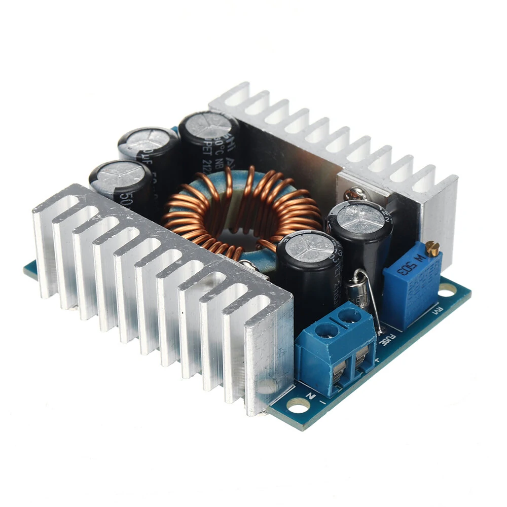 DC-DC High Power Low Ripple 12A  Adjustable Buck Module 95% High Efficiency Vehicle Power Module — view 6