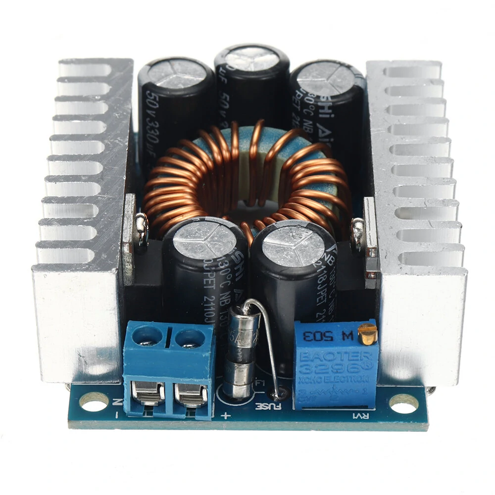 DC-DC High Power Low Ripple 12A  Adjustable Buck Module 95% High Efficiency Vehicle Power Module — view 7