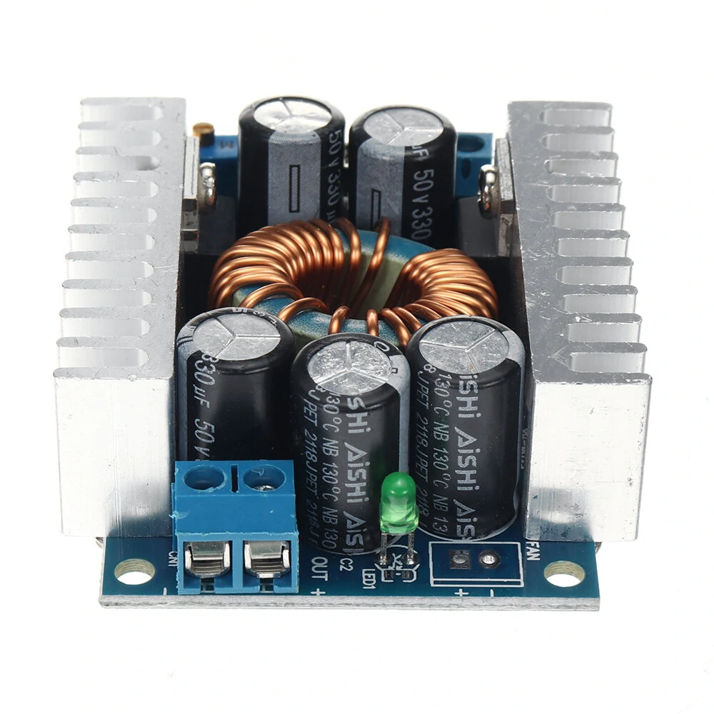 DC-DC High Power Low Ripple 12A  Adjustable Buck Module 95% High Efficiency Vehicle Power Module — view 9