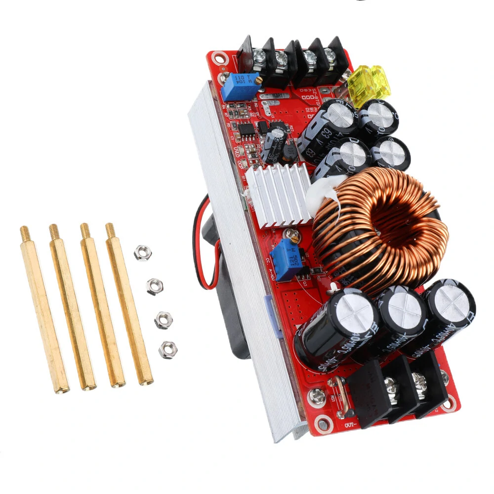 DC10-60V 30A 1500W To 12-90V Boost Converter Step Up Power Supply Module — Geekcreit