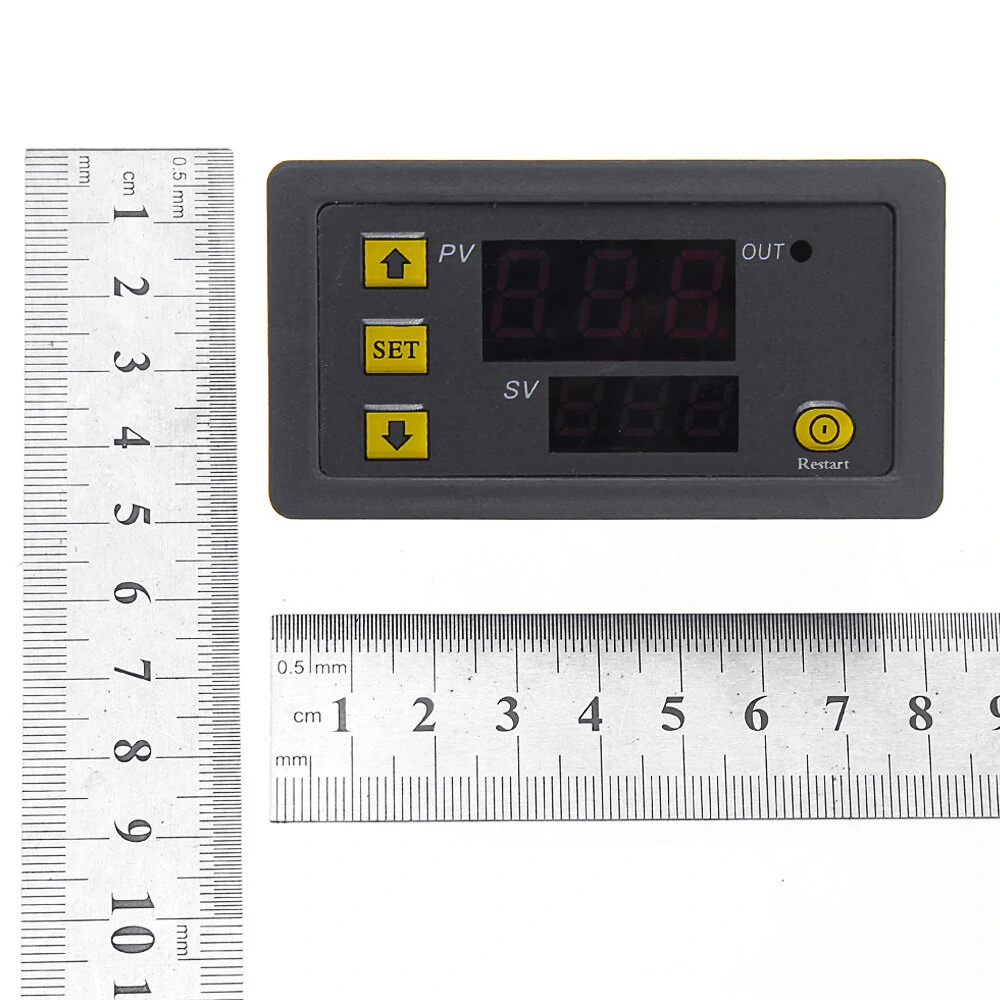 DC12V / AC110V-220V Digital Display Time Relay Automation Delay Timer Control Switch Relay Module — view 3
