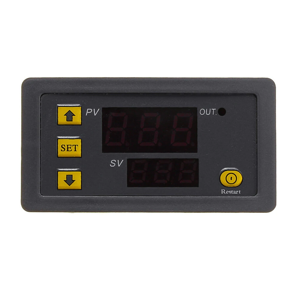DC12V / AC110V-220V Digital Display Time Relay Automation Delay Timer Control Switch Relay Module — view 4