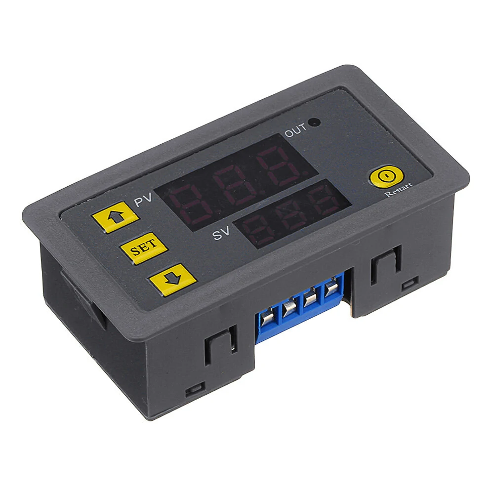 DC12V / AC110V-220V Digital Display Time Relay Automation Delay Timer Control Switch Relay Module — view 5