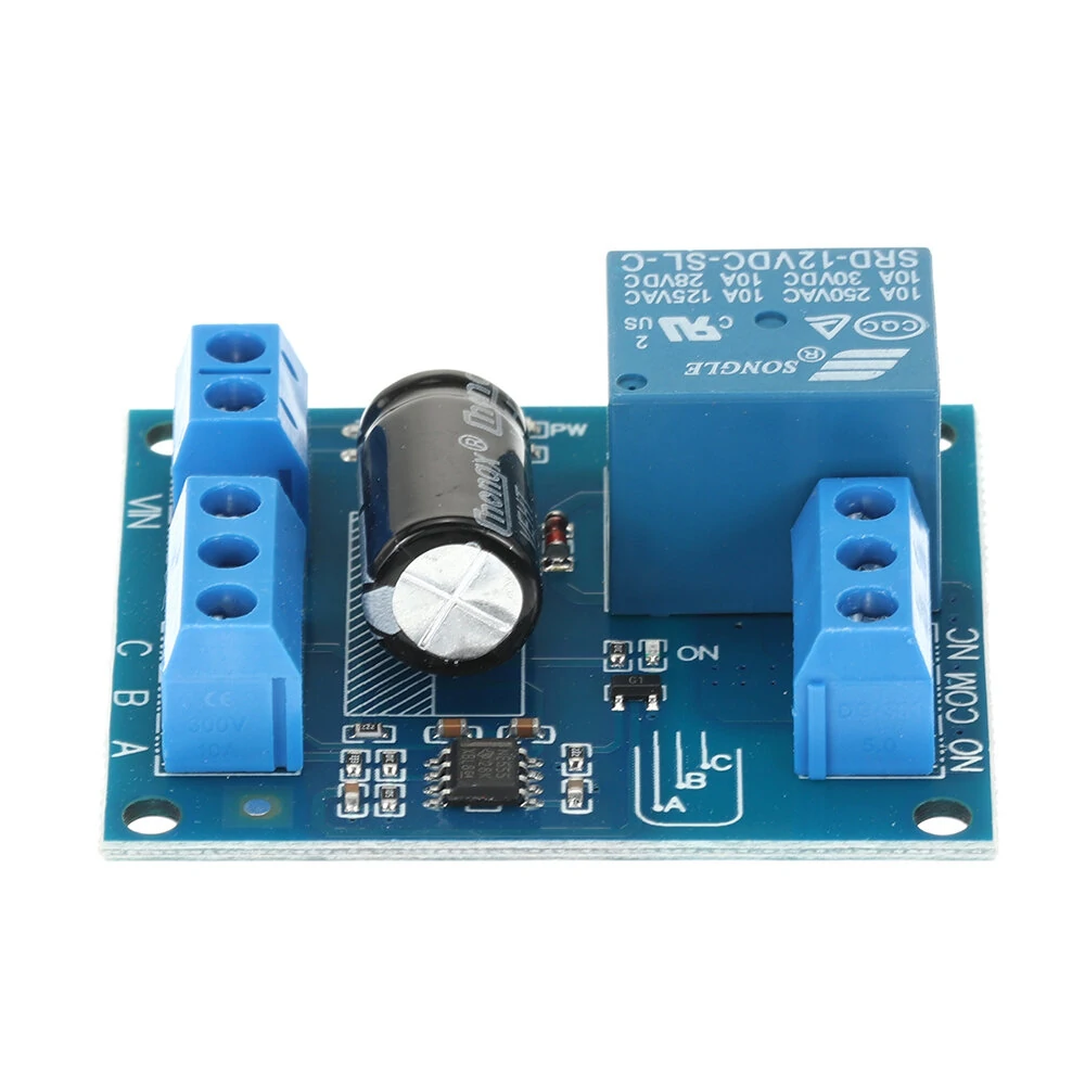 DC12V Water Level Automatic Controller Relay Liquid Sensor Switch Solenoid Valve Motor Pump Automatic Control Relay Board — view 2