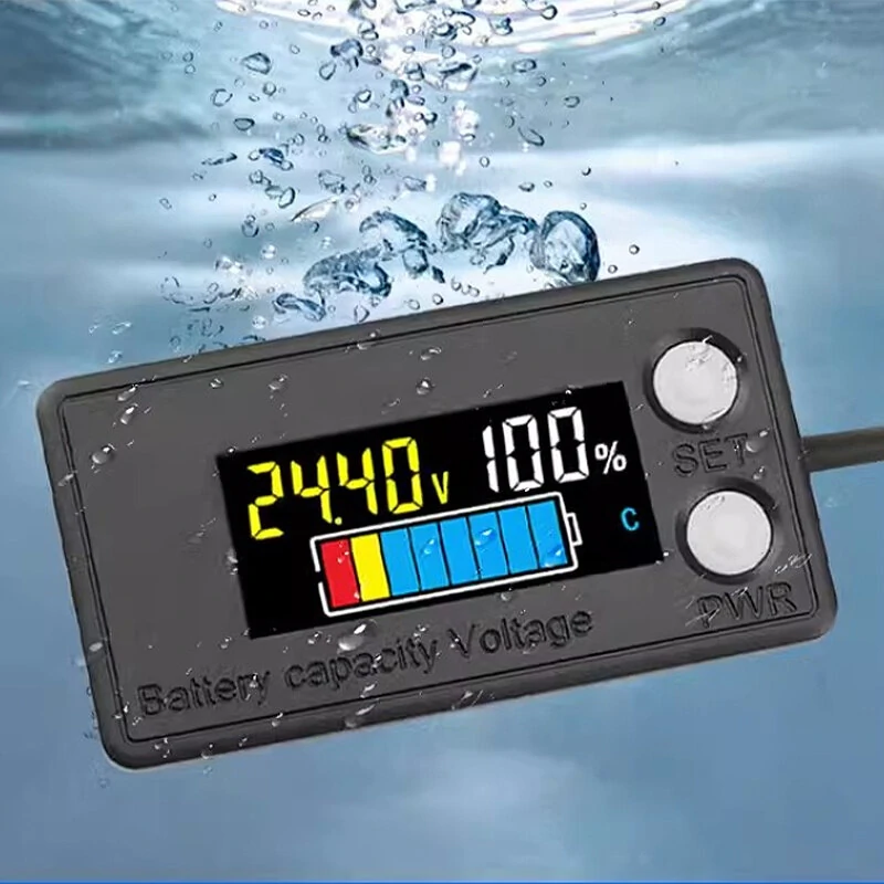 DC7-100V Waterproof LCD Digital Battery Capacity Indicator Intelligent Voltmeter Car Motorcycle Voltage Meter Battery Tester — view 2