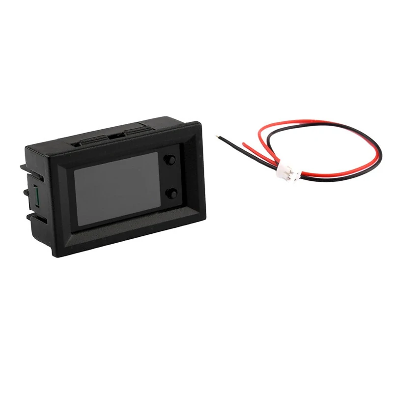 DC7200 7-200V 20A Digital Power Energy Voltmeter Ammeter Voltage Wattmeter Temperature Meter Electric Energy Frequency Meter — view 5