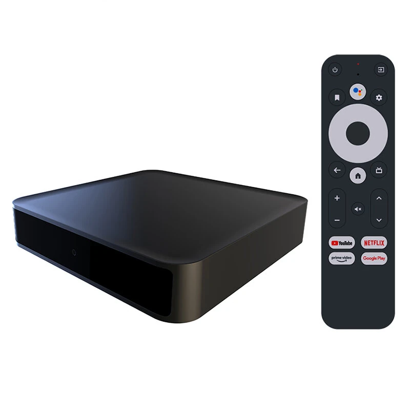 Dcolor GD2 2GB+32GB 4K GTV TV Box Netflix+Google Certified S905Y4-B Quad-core Support 2.4G/5G WiFi & bluetooth-compatible Smart Android 12.0 Set Top Box with bluetooth Remote — Dcolor
