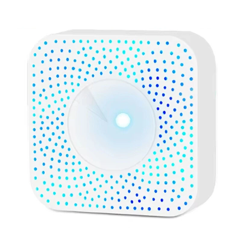 DCR-009 Tuya ZigBe/WiFi Air Quality Detector PM2.5 Formaldehyde VOC CO2 Temperature Humidity 6-in-1 Smart Air Box Sensor Via Alexa Google — view 7
