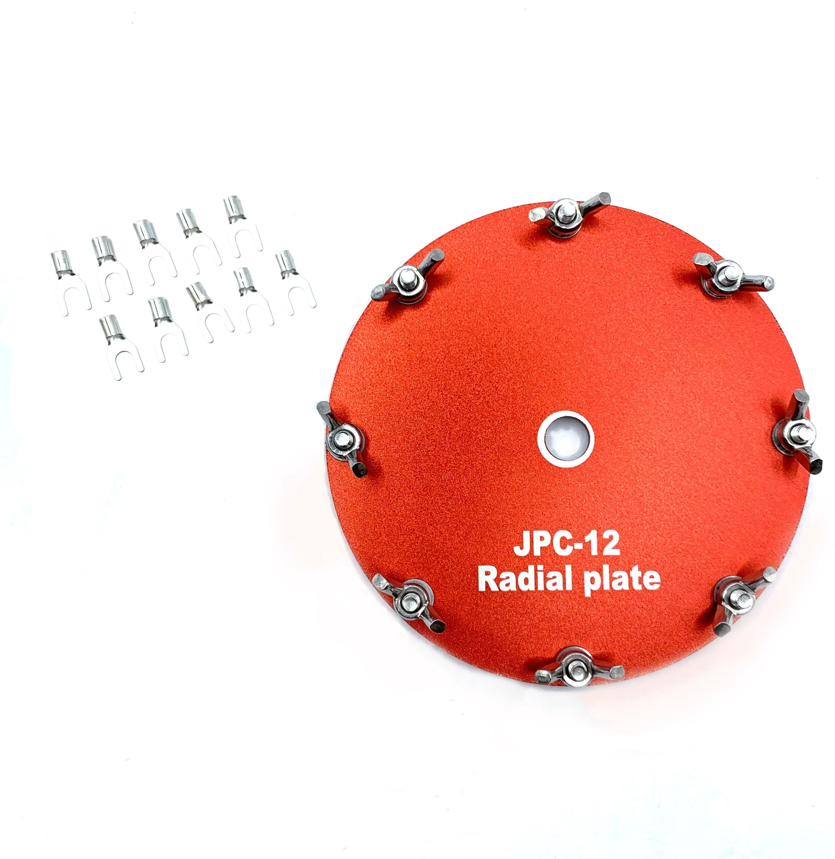 Dedicated Ground Network Disk Aluminum Grounding Disk for PAC-12 JPC-12 Portable Shortwave Antennas — view 2