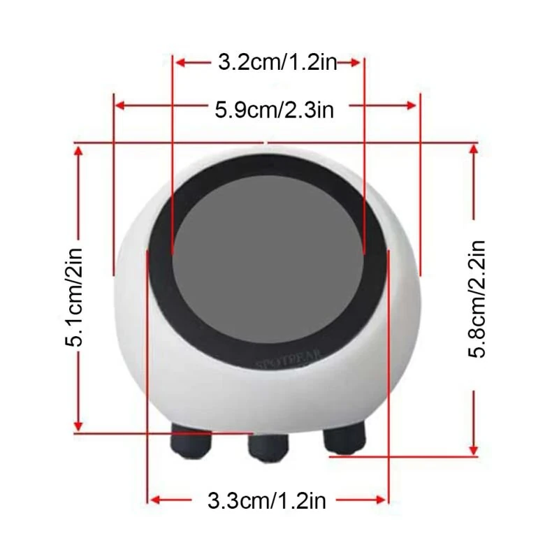 DeepSeek XiaoZhi AI Voice Chat Robot Ball ESP32-S3 1.28 inch LCD N16R8 Development Board Home Assistant Wifi Weather Clock — view 8