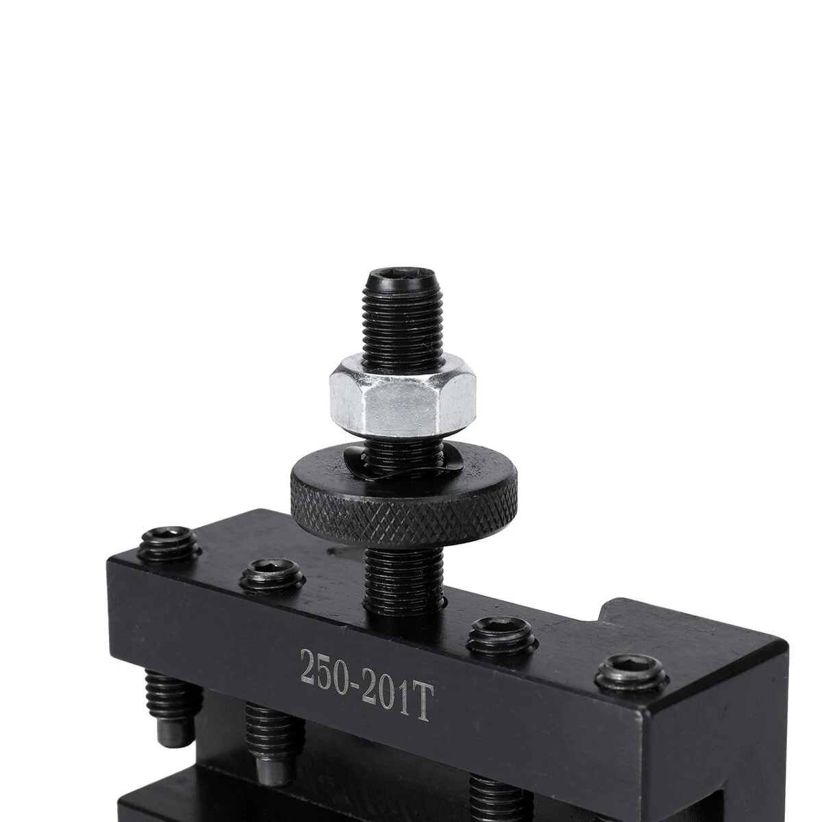 DEMOKE 250-201T Enlarged Quick Change Tool Post System High-Precision Dovetail Slot Heavy-Duty Steel Construction for Lathes Machining — view 7