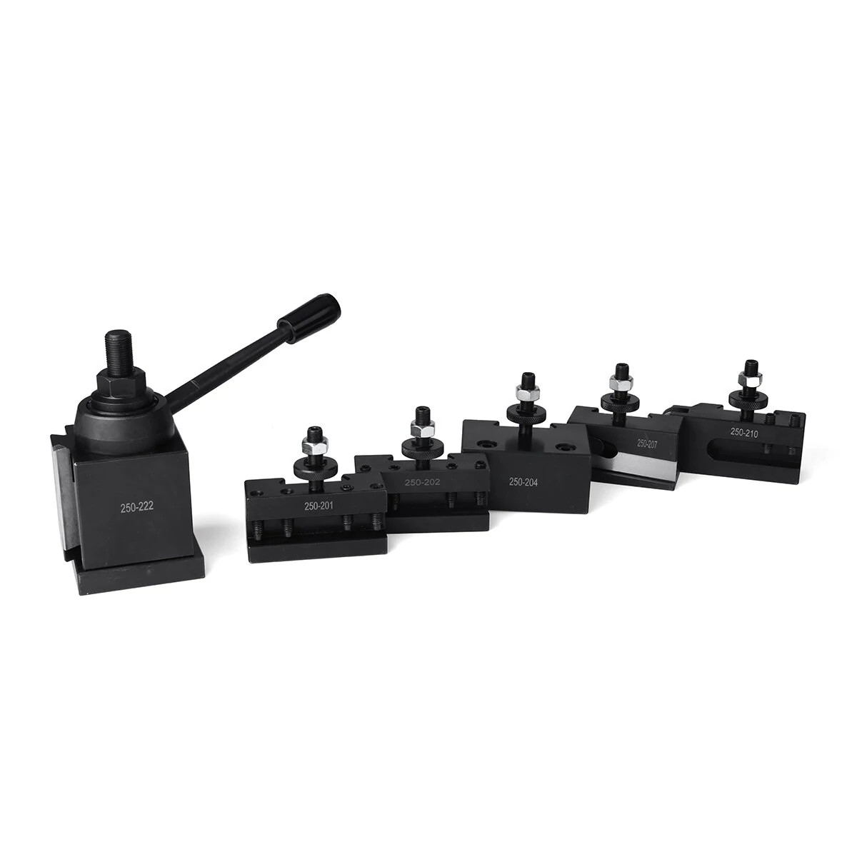 DEMOKE 250 Series Quick Change Tool Post System Compatible Holders High Precision Rigidity 1/4-5/8 Tool Bit Range — view 4