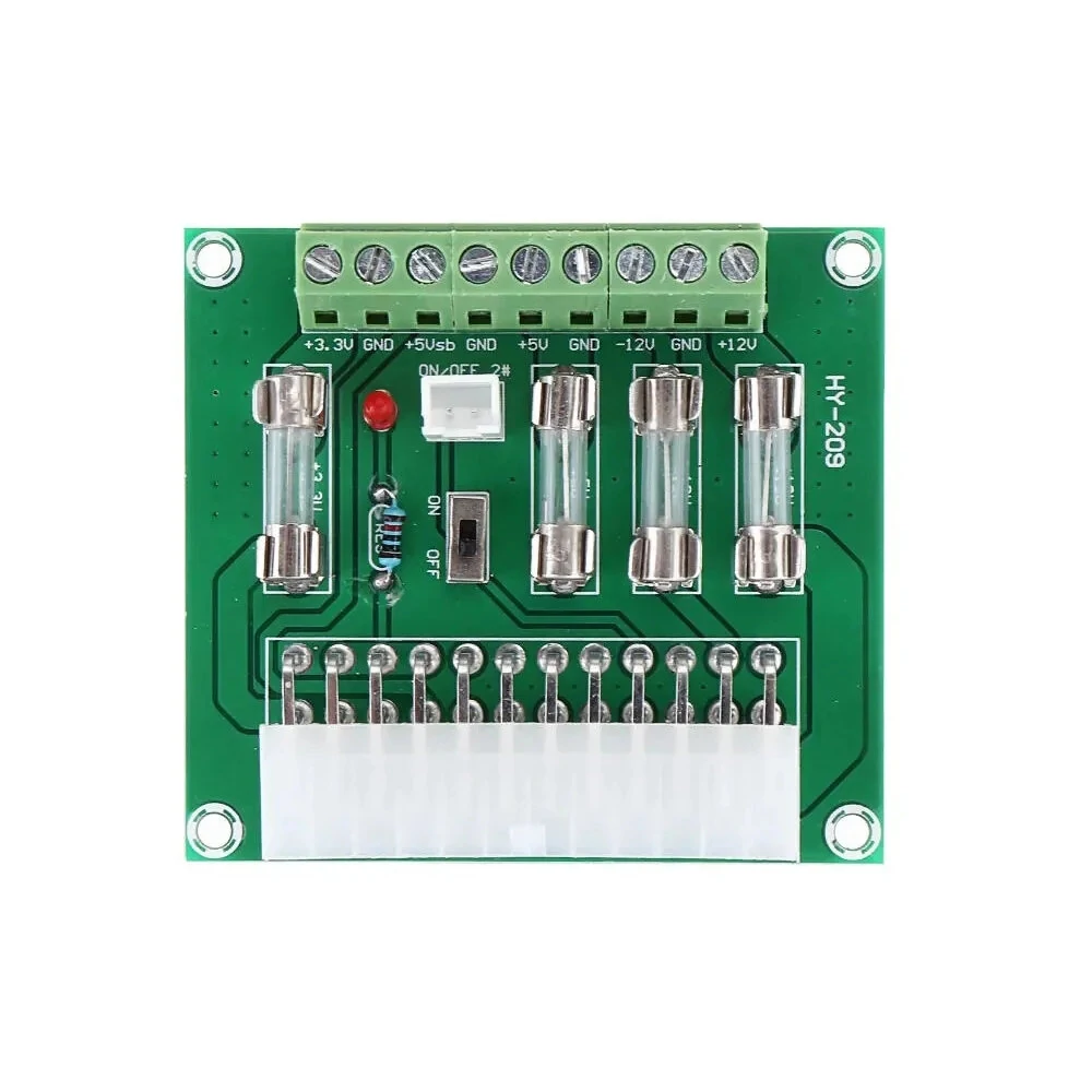 Desktop ATX Power Adapter Computer ATX Power Supply Board Transfer Outlet Wiring Adapter Extension Module — Desktop