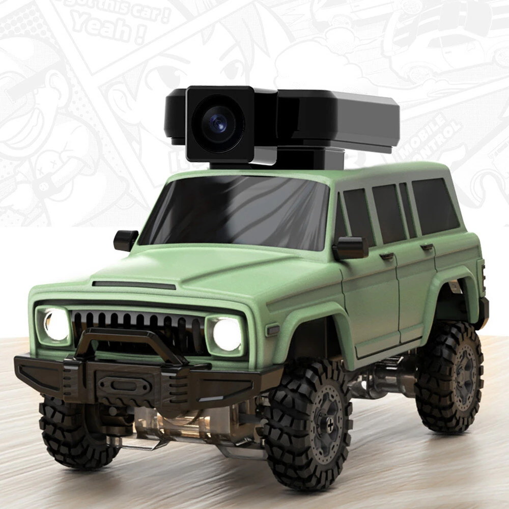 Diatone SNT 3015 1/64 2.4G 4WD Mini RC Car LED Light Off-Road Remote Control Micro Desktop Climbing Vehicles Models Toys